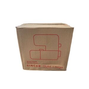 New Singer Stylist II Serger Model 14J250 Overlock Sewing Machine New Old Stock
